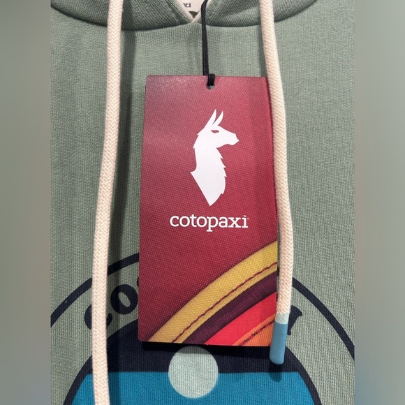 Cotopaxi Men's M Medium Sunny Side Pullover Hoodie Grey SilverSweatshirt NWT - Picture 5 of 14